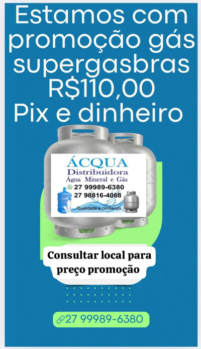 Gás em Fonte Grande